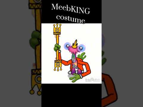 MeebKING costume.#CreatorCostumeContest #msm #mysingingmonsters #shorts
