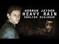 All English Dialogue Norman Jayden Heavy Rain