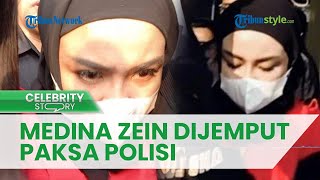 Imbas Jadi Tersangka Kasus Pencemaran Nama Baik, Selebgram Medina Zein Dijemput Paksa Polisi