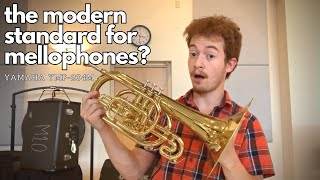 Video thumbnail for Yamaha YMP-204M Mellophone | Instrument Reviews by Samuel Plays Brass