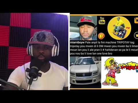 TRIPOTAY PAM - KOLONEL FREEZ se atis ki te plis motive MIAMIBOY poul fè TRIPOTAY kado MACHINE nan