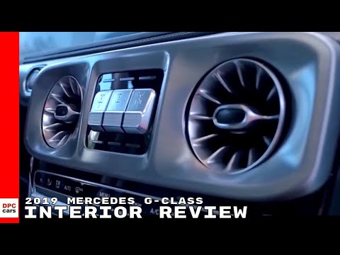 2019 Mercedes G-Class G550 Interior Review
