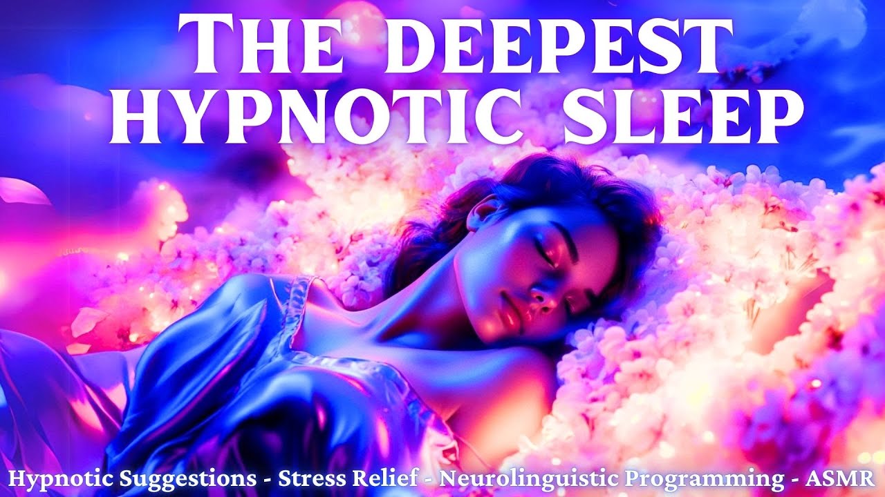 Deep Sleep Hypnosis: Chronic Stress, Burnout & Anxiety Relief - ASMR -  NLP- Rewire While You Sleep