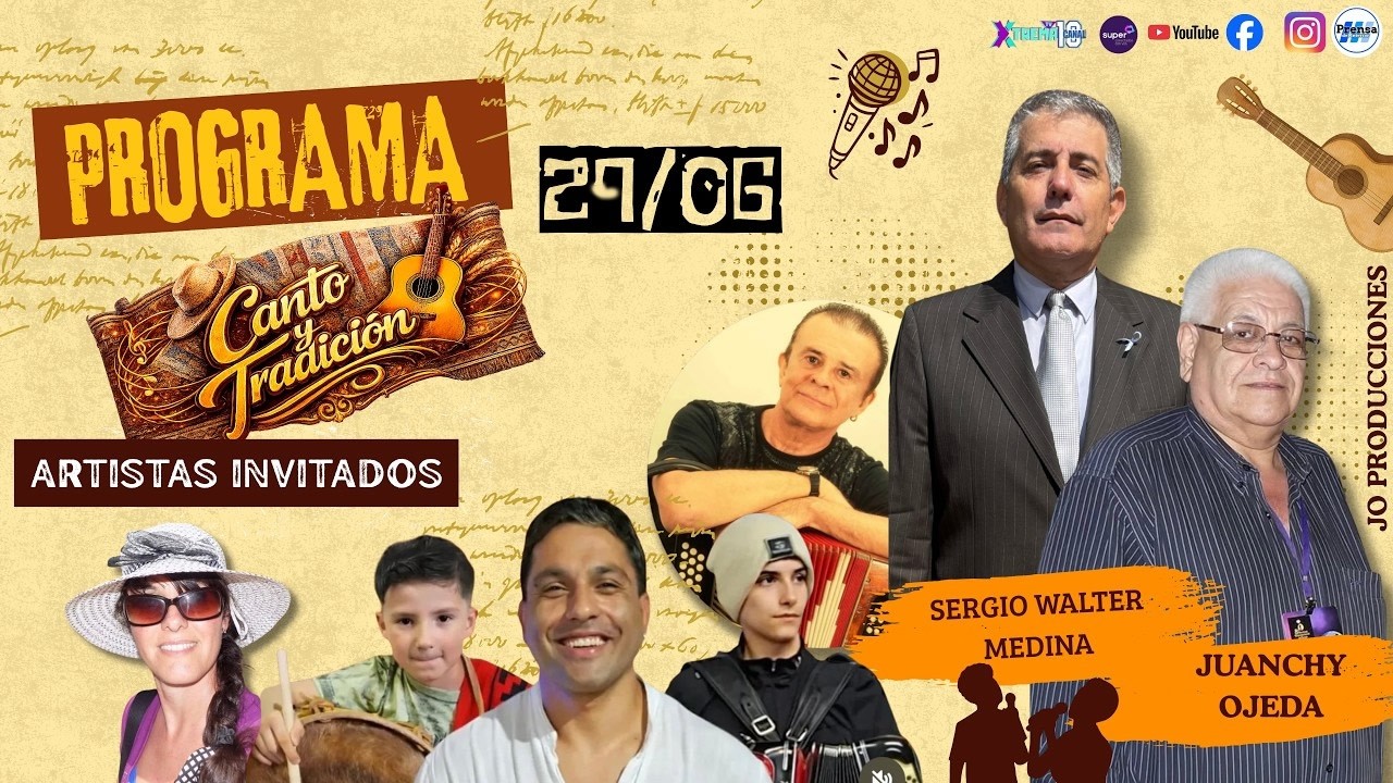 Canto y Tradición EN VIVO | Franchi y Los Hermanitos Fiorani, La Ribera y más folklore