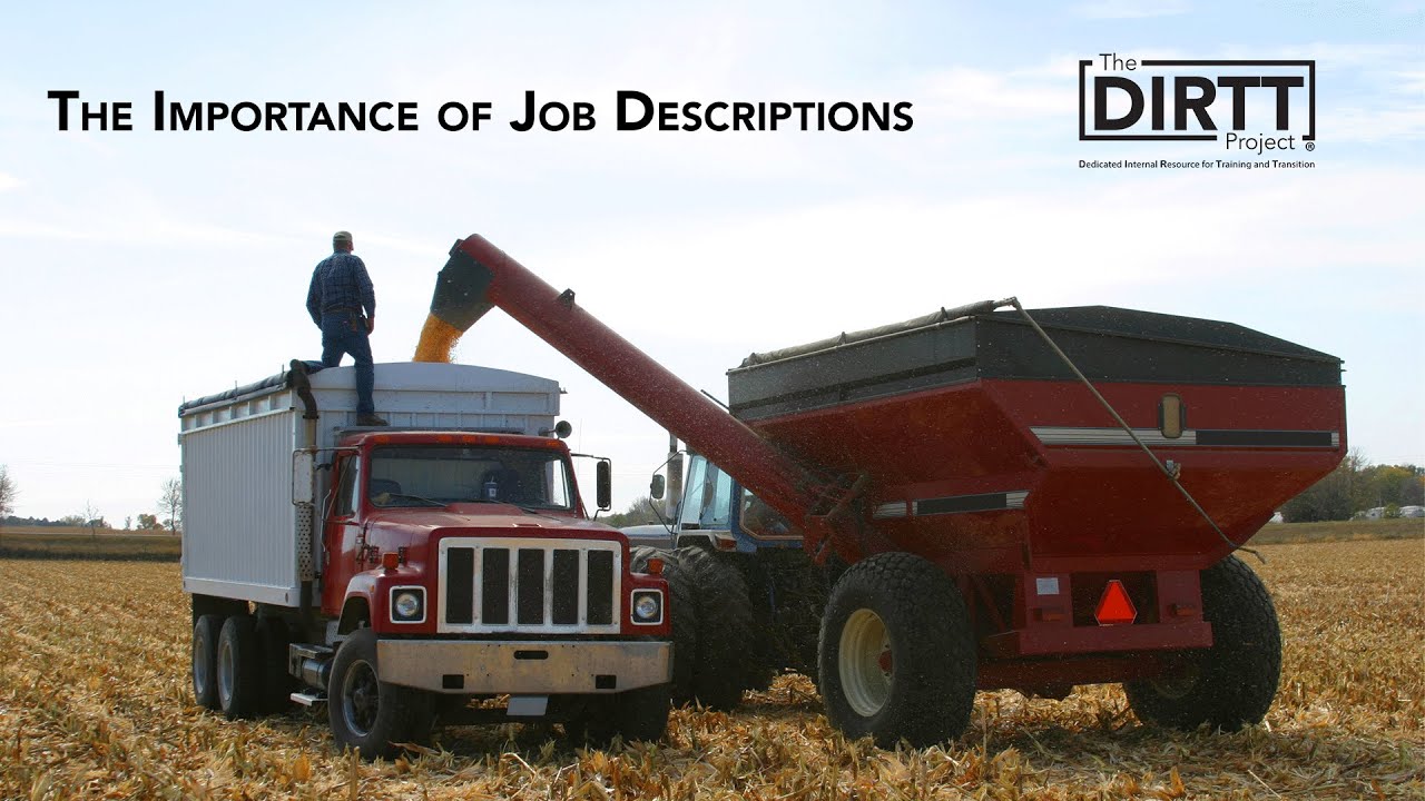 The Importance of Job Descriptions