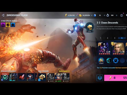 Dimensional Clash (Ultimate) Stage 3 Story - Marvel Future Fight