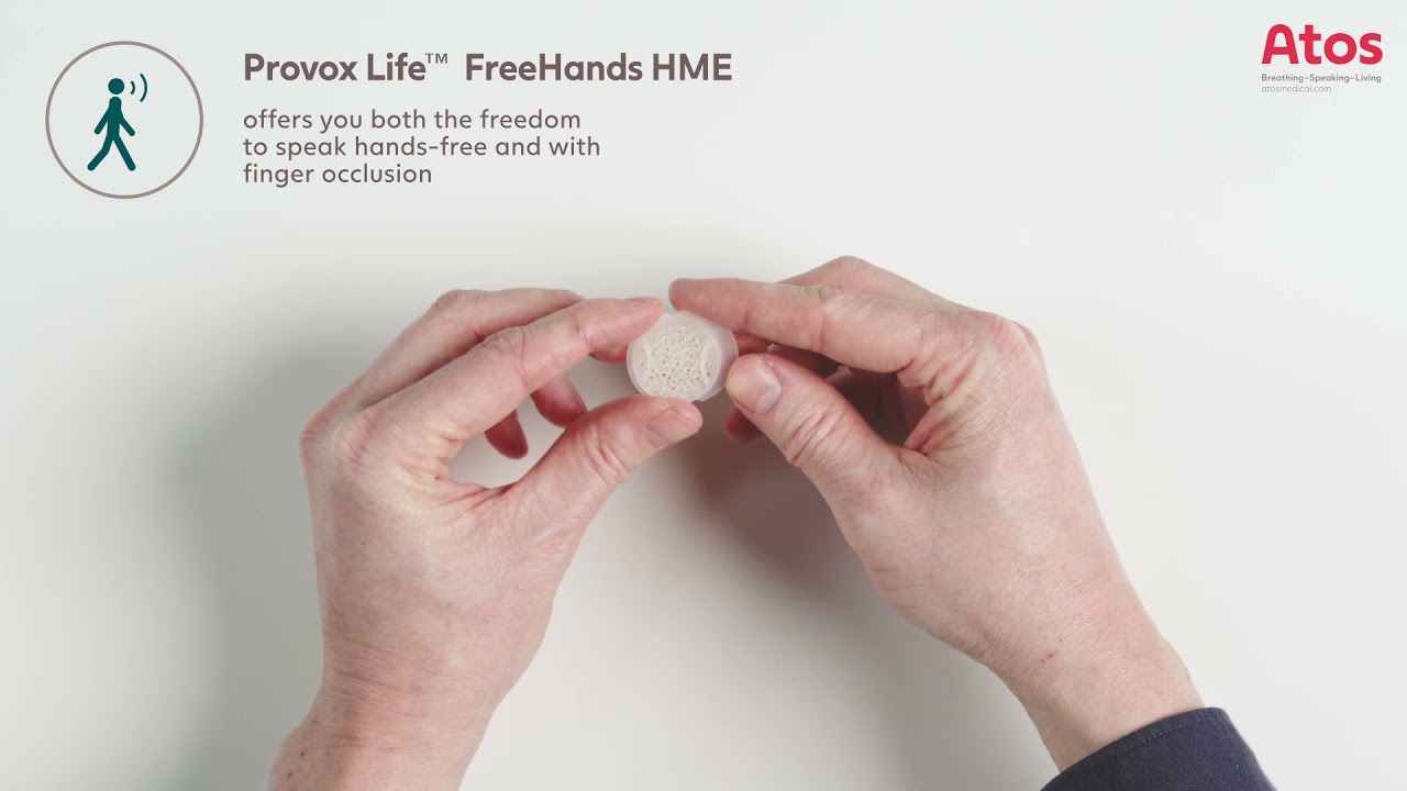 Provox FreeHands FlexiVoice - Atos Medical