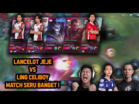 LING CELIBOY VS LANCELOT JEJE ! LAWAN AE & BTR MPL VS PARTY JESS NO LIMIT