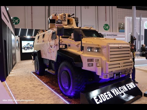 Nurol Makina’s Ejder Yalçın EWB 4x4: Future of Protected Mobility at IDEX 2025