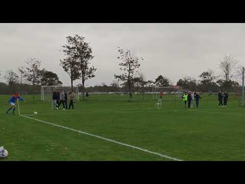 GOAL FROM CORNER MARCUS DE CLAVILLE BERTHELSEN (Middelfart BK) vs. SGI Fodbold | Danish Cup