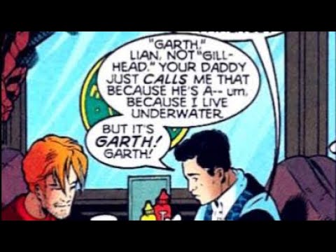 A normal interaction in between two nine year olds II Speedy and Aqualad