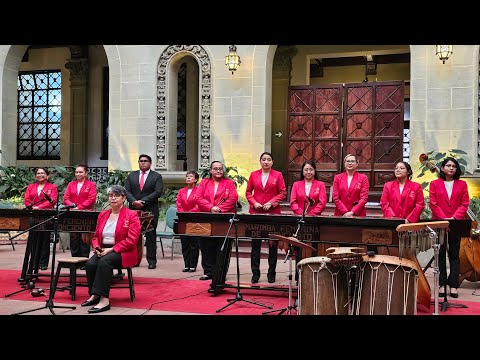 Marimba Femenina de Concierto en Palacio Nacional por el día de la madre. 9 de mayo 2025