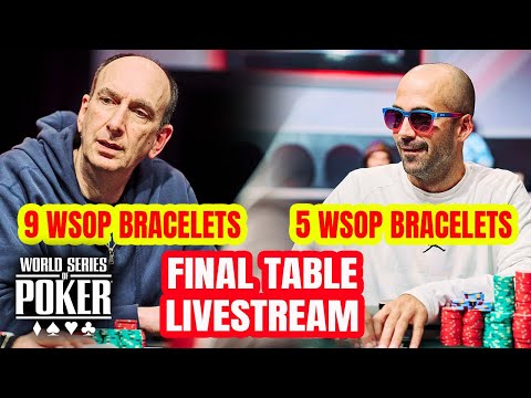 World Series of Poker 2023 | $1,500 No Limit 2-7 Single Draw Final Table