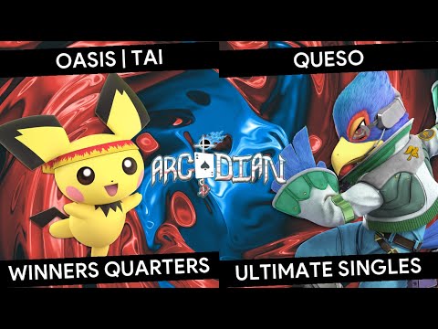 New England Ultimate Arcadian 2025 - Oasis | Tai (Pichu) vs Queso (Falco) - Winners Quarters