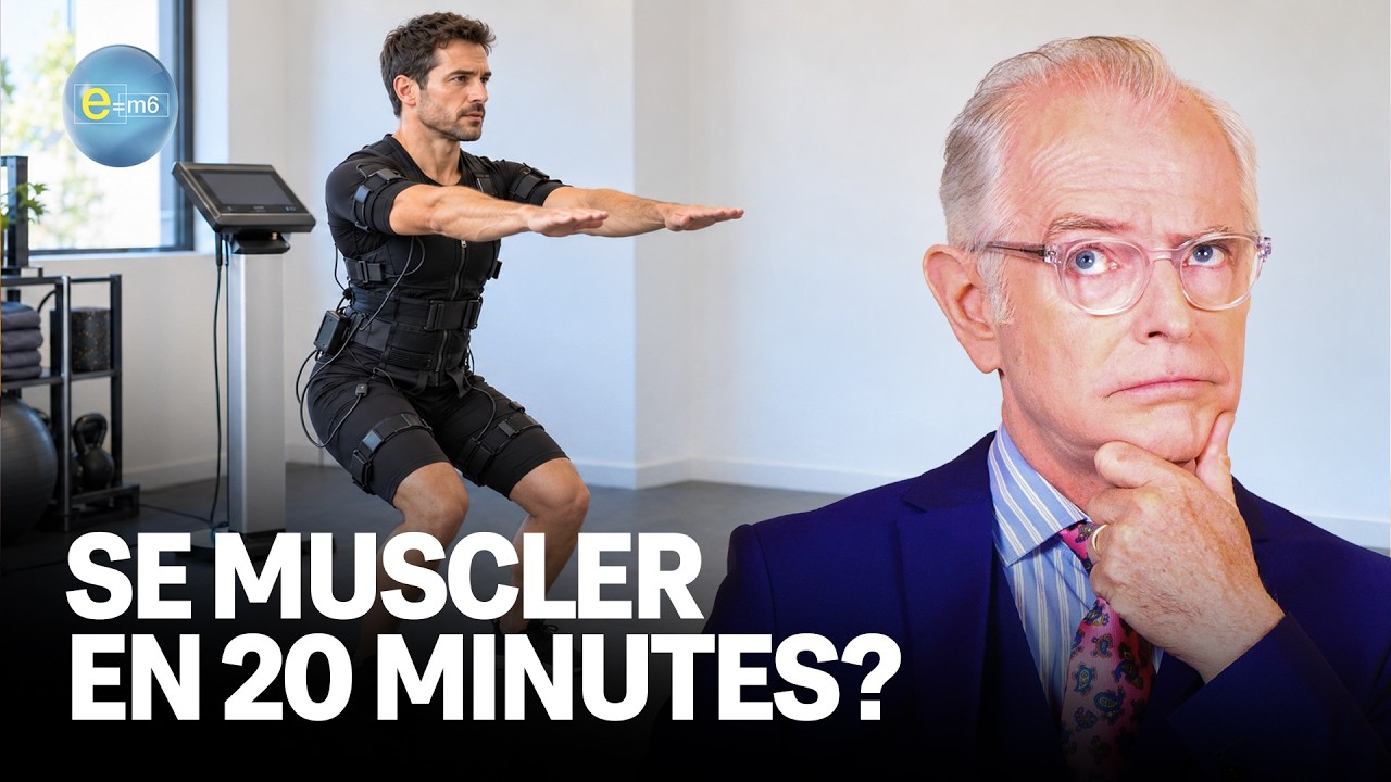 ÉLECTROSTIMULATION : peut-on se MUSCLER sans effort ? | E=m6