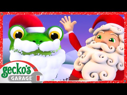 Which One is the REAL Santa?! 🎅 Gecko's Garage | Trucks For Children | Cartoons For Kids