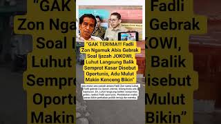 Download lagu Heboh! Fadli Zon Ngamuk, Luhut Balas Keras Soal Ijazah Jokowi #shorts #viralvideo mp3 Download lagu Heboh! Fadli Zon Ngamuk, Luhut Balas Keras Soal Ijazah Jokowi #shorts #viralvideo mp3