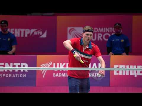 European Badminton Championship SemiFinal: Viktor Axelsen vs Kalle Koljonen