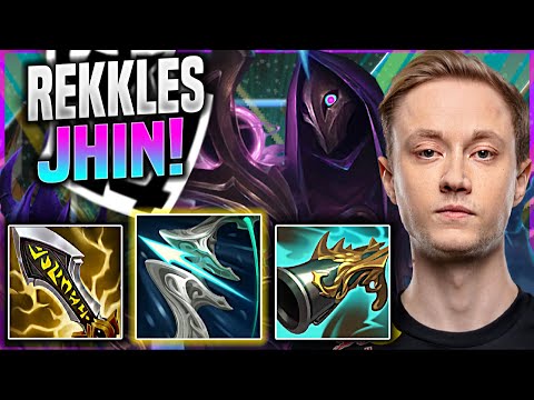 REKKLES PERFECT GAME WITH JHIN! - G2 Rekkles Plays Jhin ADC vs Varus! | Season 11