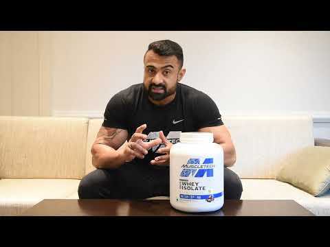 100% Whey Isolated Fast Absorbing Protein Powder