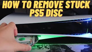 How To Remove Stuck PS5 Disc