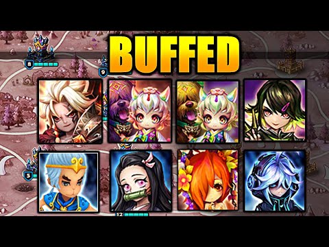 OMEGA BALANCE PATCH SHOWCASE With Many Buffed Toys | Summoners War Siege