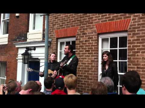 The Wrestler - Reverend and the Makers (Acoustic Busking Session Sheffield 17/06/12)