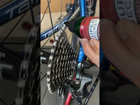 Secret technique for optimal bike chain lubrication
