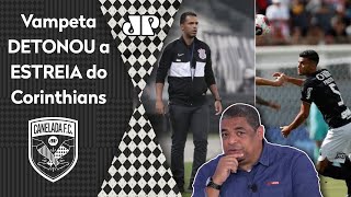 ‘Cara, o Corinthians jogou mal, e o Bragantino…’; Vampeta detona estreia do Corinthians no Paulistão