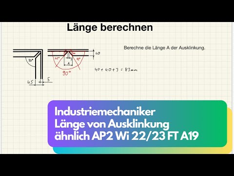 Länge von Ausklinkung AP2 Wi22/23 FT A19