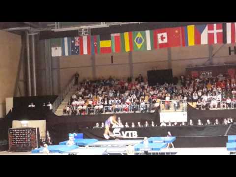 AZARIAN Sergei RUS compulsory Trampoline World Championships 2015