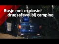 In het bestelbusje dat zaterdagavond werd gedumpt in een natuurgebied achter camping Ponderosa, ...