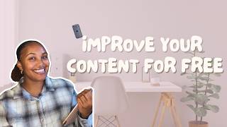 How To Make High-Quality Videos for FREE: Aesthetic Content Creation Tips | Easy & Simple Tips