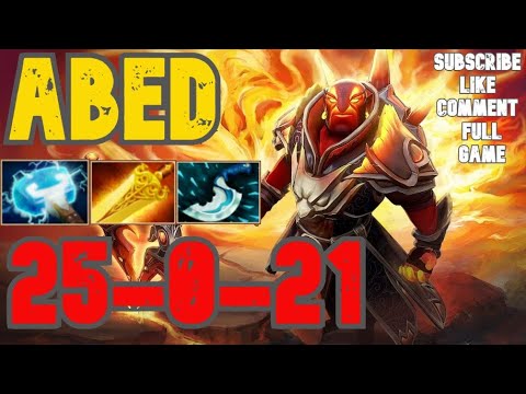 THIS IS WHY Abed is 11k MMR - INSANE Ember spirit 51k DAMAGE 25 Kills