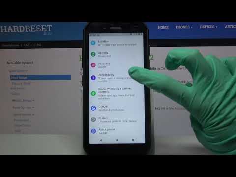 How to Enable/Disable High Contrast Text in Cat S42 - Make Font More Visible