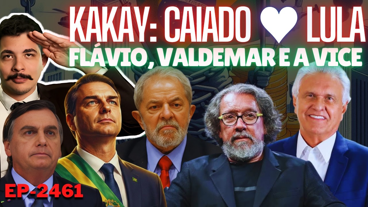Caiado e Lula: Kakay REVELA Parceria + Flávio, Valdemar e a Vice + A Ponte e o Espírito do Tempo