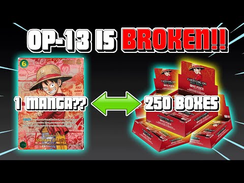 THE WORST ONE PIECE TCG SET?? OP-13 Pull Rates Are TERRIBLE!!