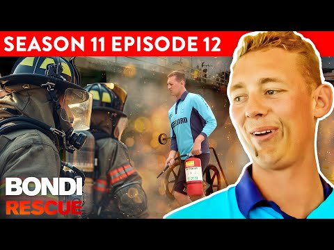 Lifeguard’s Firefighting Training Saves Bondi Beach from Destruction! | Bondi Rescue S11 E12