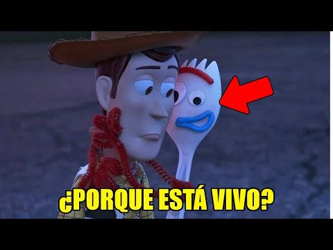 ¿Porque FORKY ESTA VIVO en TOY STORY 4? | Toy Story 4