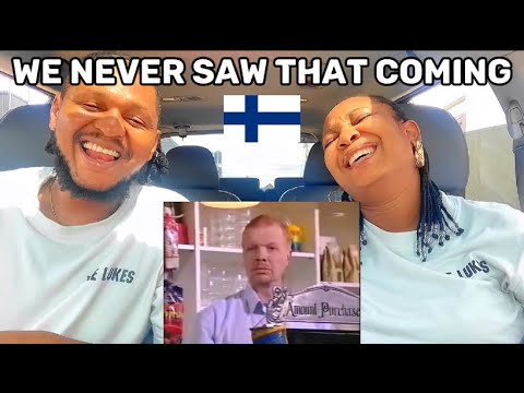 Couple reacts To Kummeli - Tonnin seteli (Finnish Comedy)