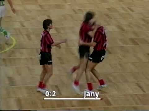 32. Wiener Stadthallenturnier: Rapid Wien vs SR Donaufeld 2:5 am 26. 12. 1991 (Spiel der Gruppe A)