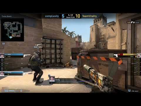 CS:GO POV Demo Complexity k0nfig (30/16) vs Vitality (de_mirage)