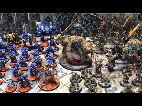 Ultra Marines vs. Chaos Daemons [Kreuzzug 2020 - 117] Warhammer 40k Battle Report Deutsch