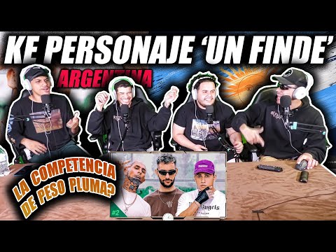 KE PERSONAJE, FMK, BIG ONE - UN FINDE 🤯 (REACCIÓN) ARGENTINA NOS SORPRENDIÓ!! OVELTIME TV