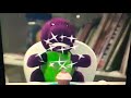Barney Waiting For Santa Custom Theme