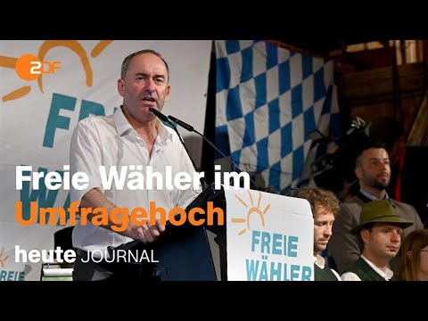 heute journal 08.09.2023 Landtagswahl in Bayern, Heizungsgesetz, Markus Söder, G20-Gipfel (english)