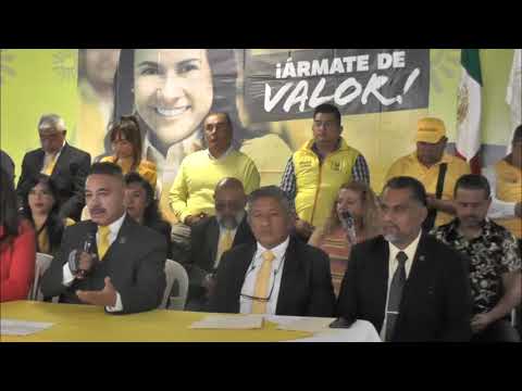 PRD de Valle de Chalco y partidos de la coalición, reafirman el apoyo a Alejandra del Moral