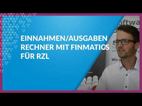 Finmatics RZL Connect - Einnahmen / Ausgaben Rechner richtig verarbeiten