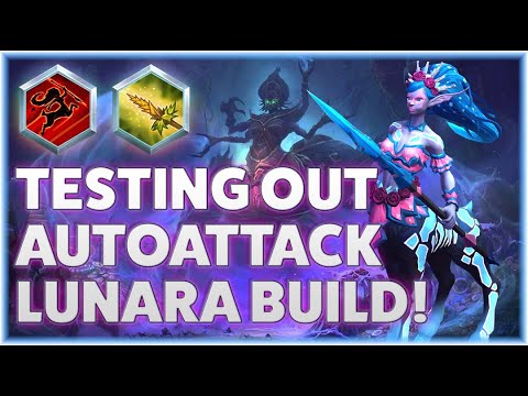Lunara Leaping Strike - TESTING OUT AUTOATTACK LUNARA BUILD! - Grandmaster Storm League