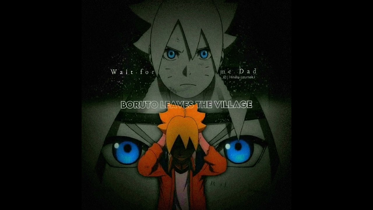 Boruto leaves Konoha